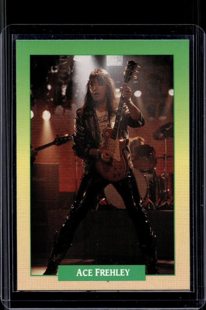 ACE FREHLEY 1991 ROCK CARDS: NEAR MINT OR BETTER CONDITION