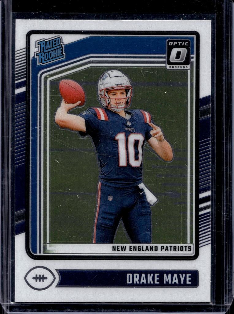 DRAKE MAYE 2024 PANINI OPTIC ROOKIE CARD (1 of 1)