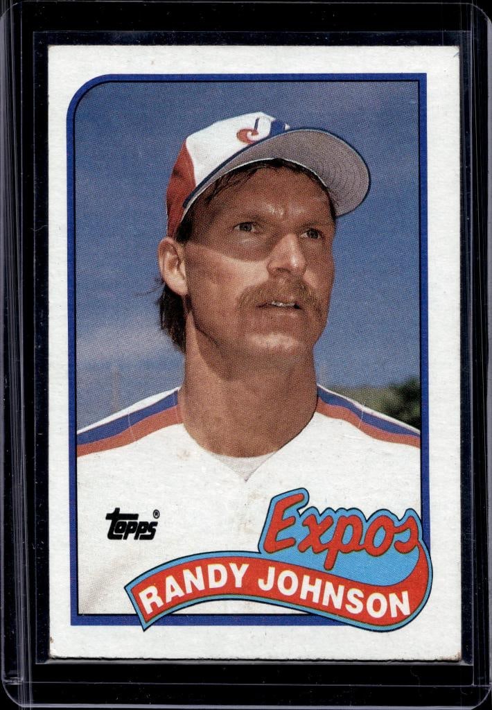 RANDY JOHNSON 1989 TOPPS ROOKIE CARD (1 of 1)