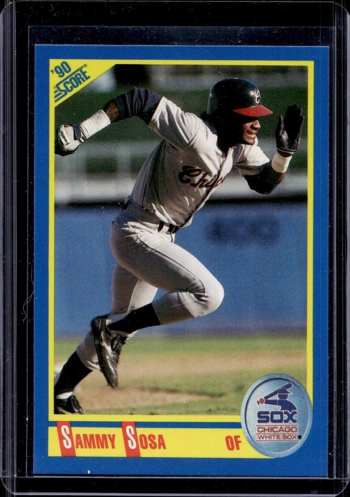 SAMMY SOSA 1990 SCORE ROOKIE CARD (1 of 1)