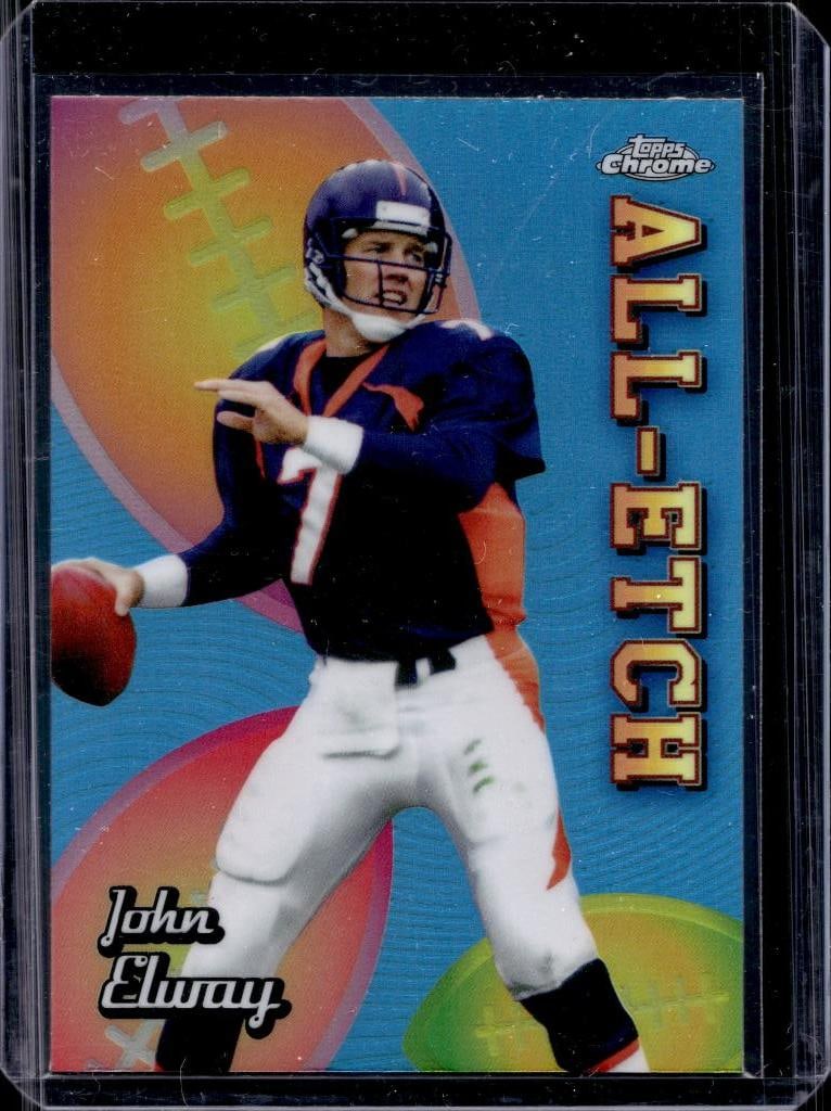 JOHN ELWAY 2024 TOPPS CHROME ALL-ETCH REFRACTOR (1 of 1)