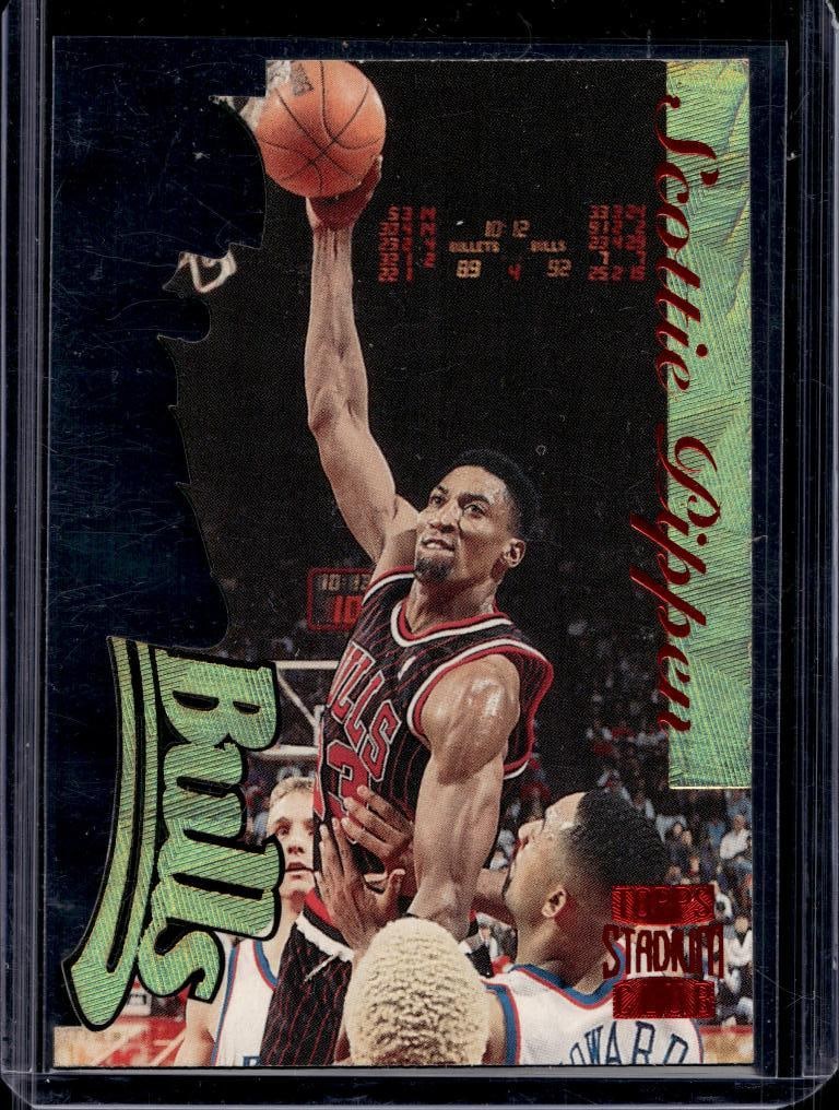 SCOTTIE PIPPEN 1996-97 STADIUM CLUB FUSION INSERT: NEAR MINT OR BETTER CONDITION