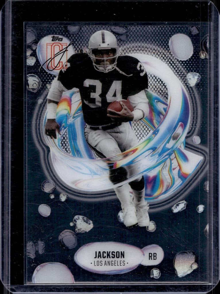BO JACKSON 2024 TOPPS SIGNATURE CLASS FLUIDITY: NEAR MINT OR BETTER CONDITION