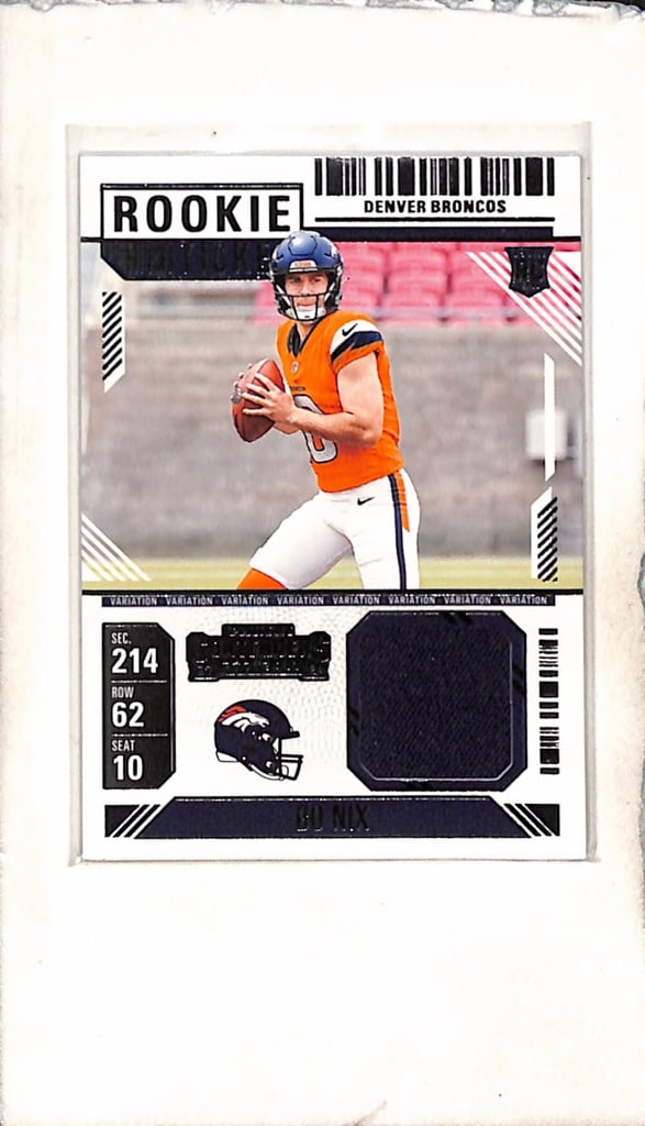 BO NIX 2024 PANINI CONTENDERS JERSEY ROOKIE CARD (1 of 1)