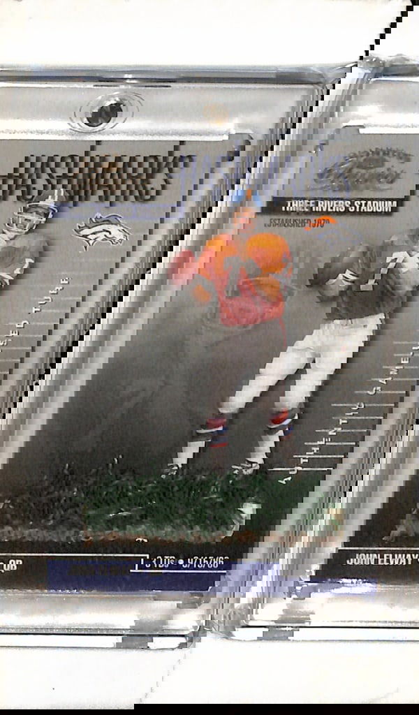 JOHN ELWAY 2001 DONRUSS CLASSICS GAME USED TURF PATCH SP (1 of 1)