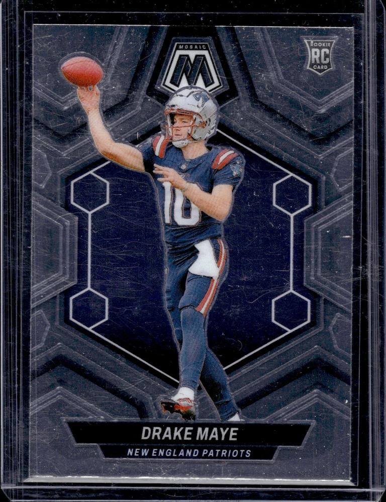 DRAKE MAYE 2024 PANINI MOSAIC ROOKIE CARD (1 of 1)