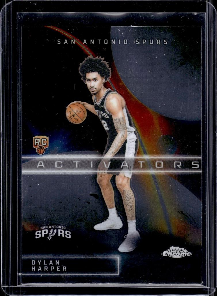 DYLAN HARPER 2025-26 TOPPS CHROME ACTIVATORS ROOKIE CARD: NEAR MINT OR BETTER CONDITION