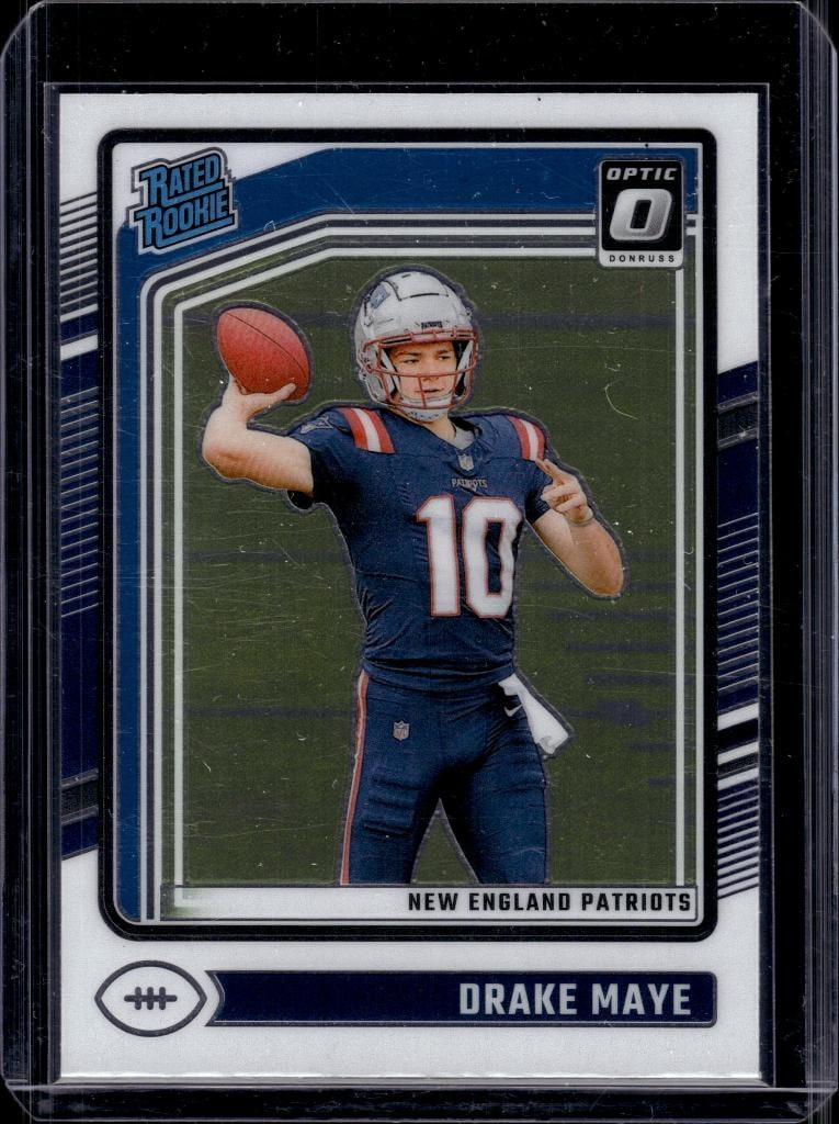 DRAKE MAYE 2024 PANINI OPTIC RATED ROOKIE CARD (1 of 1)