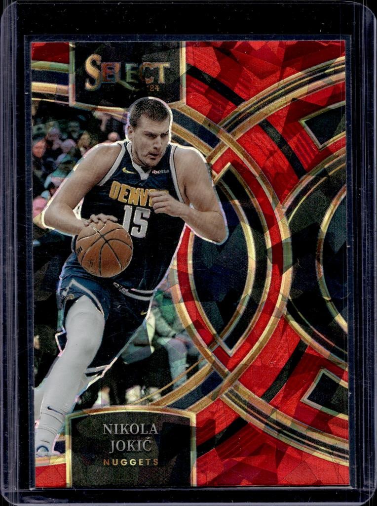 NIKOLA JOKIC 2023-24 PANINI SELECT RED ICE PRIZM (1 of 1)