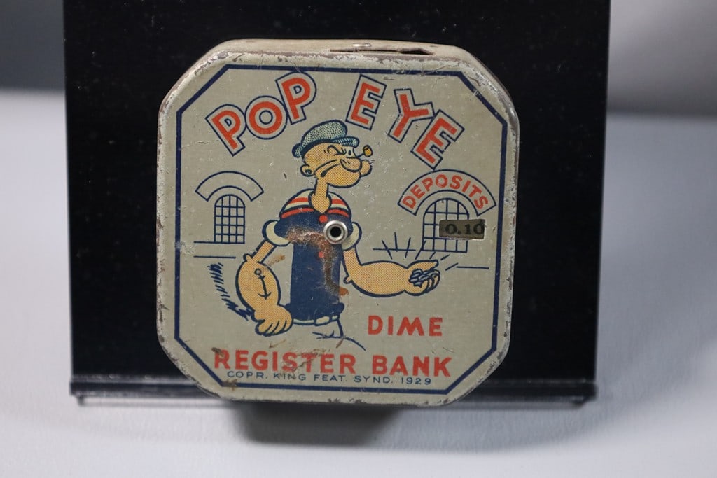 VINTAGE POPEYE BANK (1 of 2)