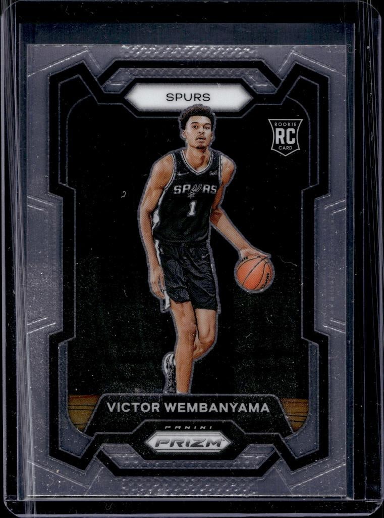 VICTOR WEMBANYAMA 2023-24 PANINI PRIZM ROOKIE CARD (1 of 1)