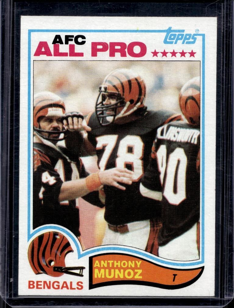 ANTHONY MUNOZ 1982 TOPPS ROOKIE CARD (1 of 1)