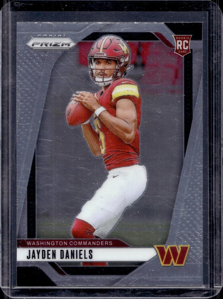 JAYDEN DANIELS 2024 PANINI PRIZM ROOKIE CARD (1 of 1)