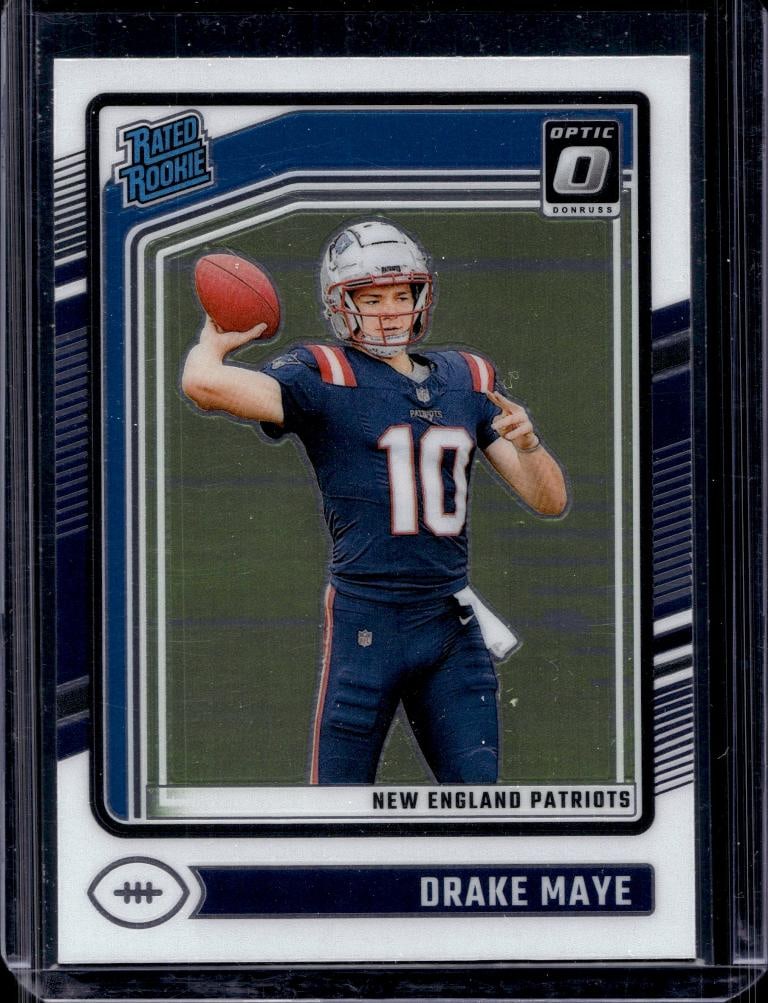 DRAKE MAYE 2024 PANINI OPTIC RATED ROOKIE CARD (1 of 1)