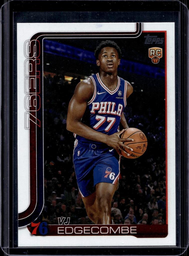 VJ EDGECOMBE 2025-26 TOPPS COLLECTION ROOKIE CARD COSTCO EXCLUSIVE (1 of 1)