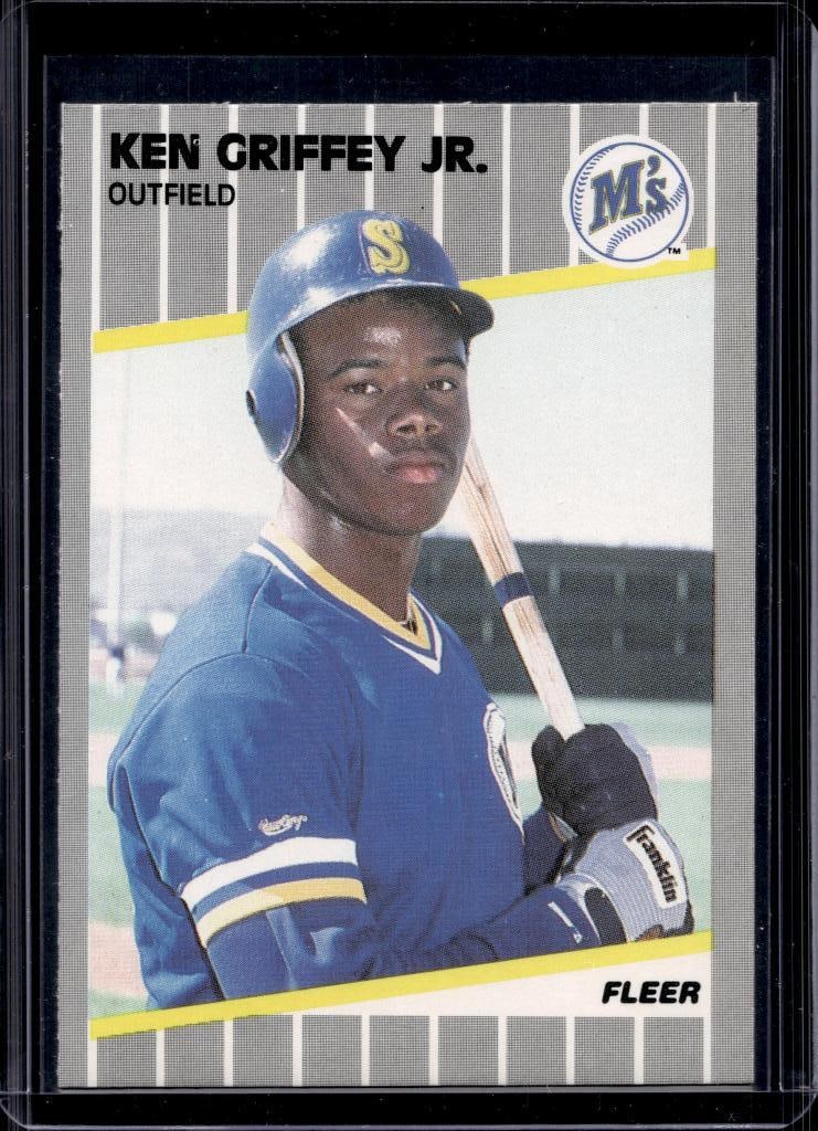 KEN GRIFFEY JR 1989 FLEER ROOKIE CARD (1 of 1)