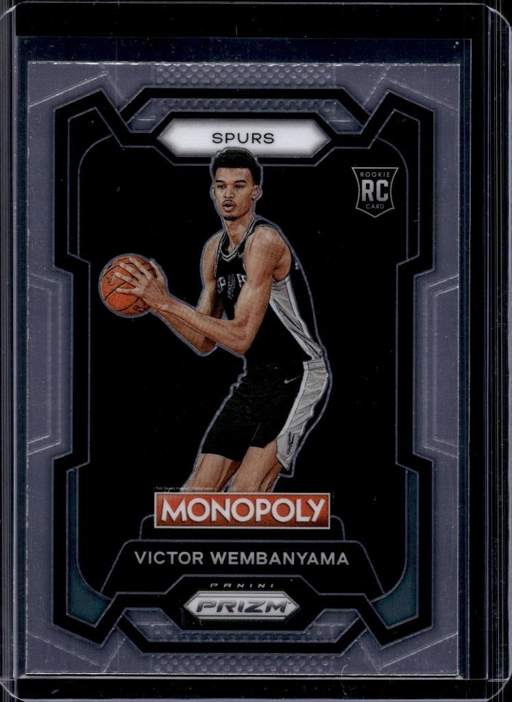 VICTOR WEMBANYAMA 2023-24 PANINI PRIZM MONOPOLY ROOKIE CARD (1 of 1)