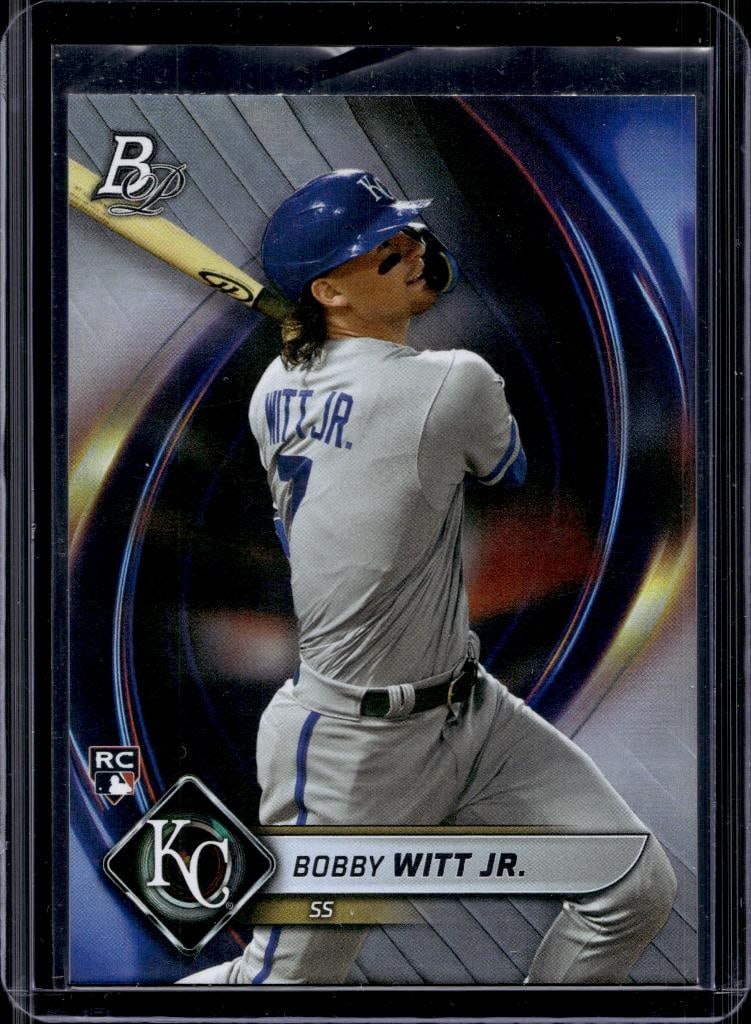 BOBBY WITT JR 2022 BOWMAN PLATINUM ROOKIE CARD (1 of 1)