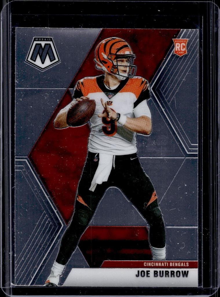 JOE BURROW 2020 PANINI MOSAIC ROOKIE CARD (1 of 1)