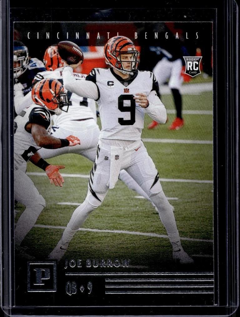 JOE BURROW 2020 PANINI ROOKIE CARD (1 of 1)