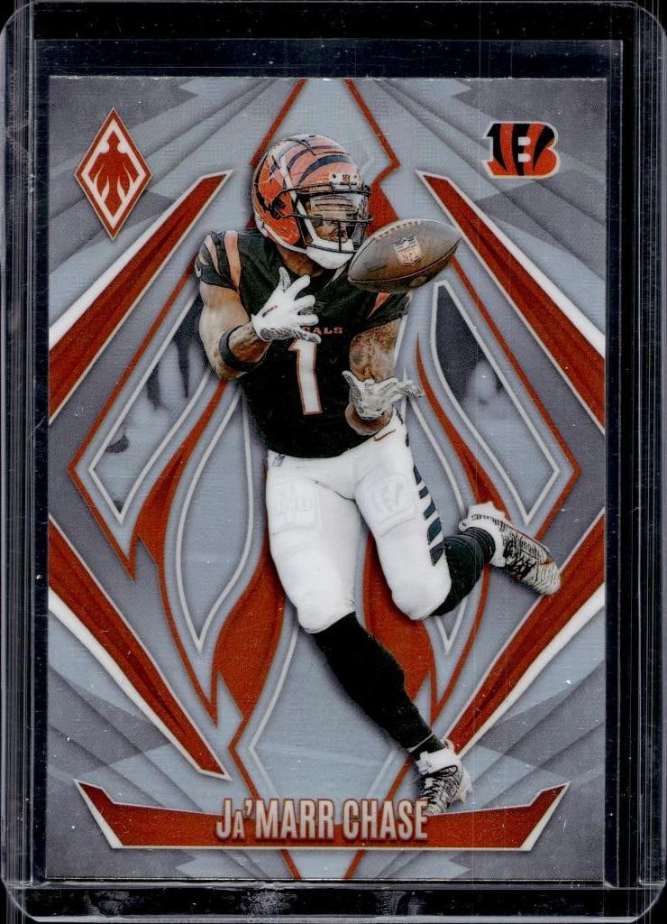 JA'MARR CHASE 2024 PANINI PHOENIX SILVER: NEAR MINT OR BETTER CONDITION 