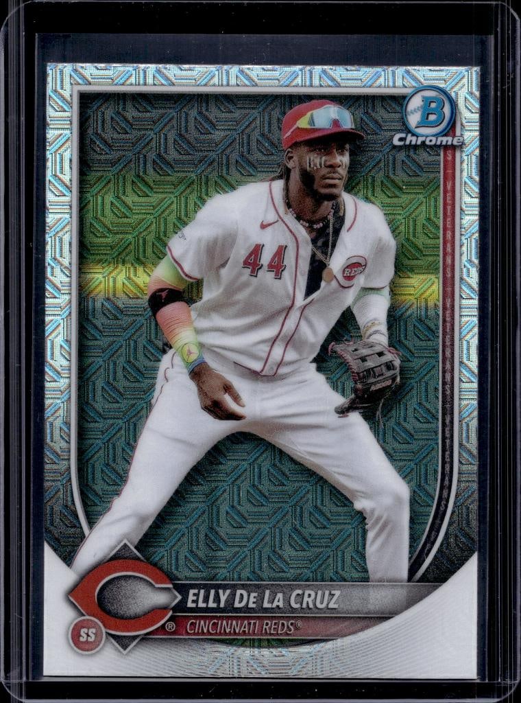 ELLY DE LA CRUZ 2025 BOWMAN CHROME MEGA REFRACTOR (1 of 1)
