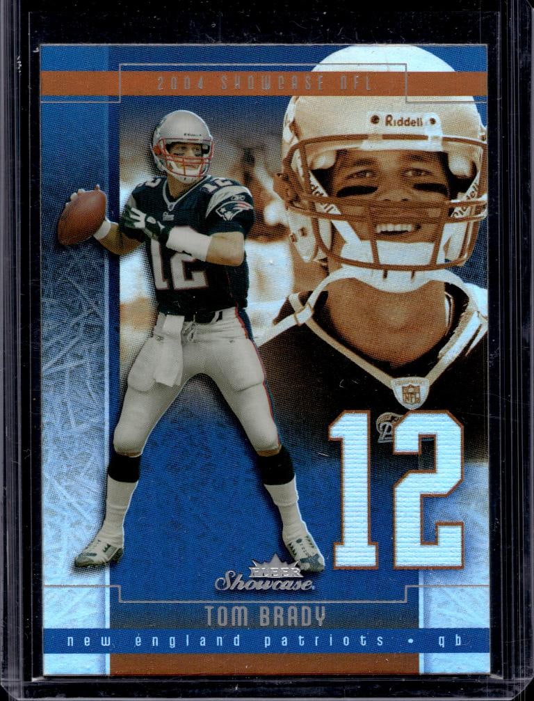 TOM BRADY 2004 FLEER SHOWCASE #100 (1 of 1)