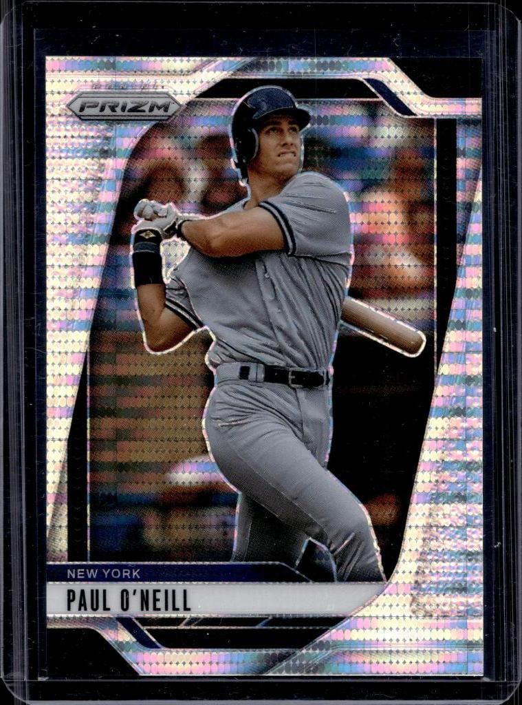 PAUL O'NEILL 2025 PANINI PRIZM HYPER SILVER PRIZM: 48/499. NEAR MINT OR BETTER CONDITION 