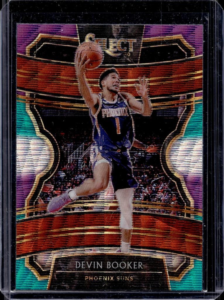DEVIN BOOKER 2019-20 PANINI SELECT TRI-COLOR PRIZM: NEAR MINT OR BETTER CONDITION 