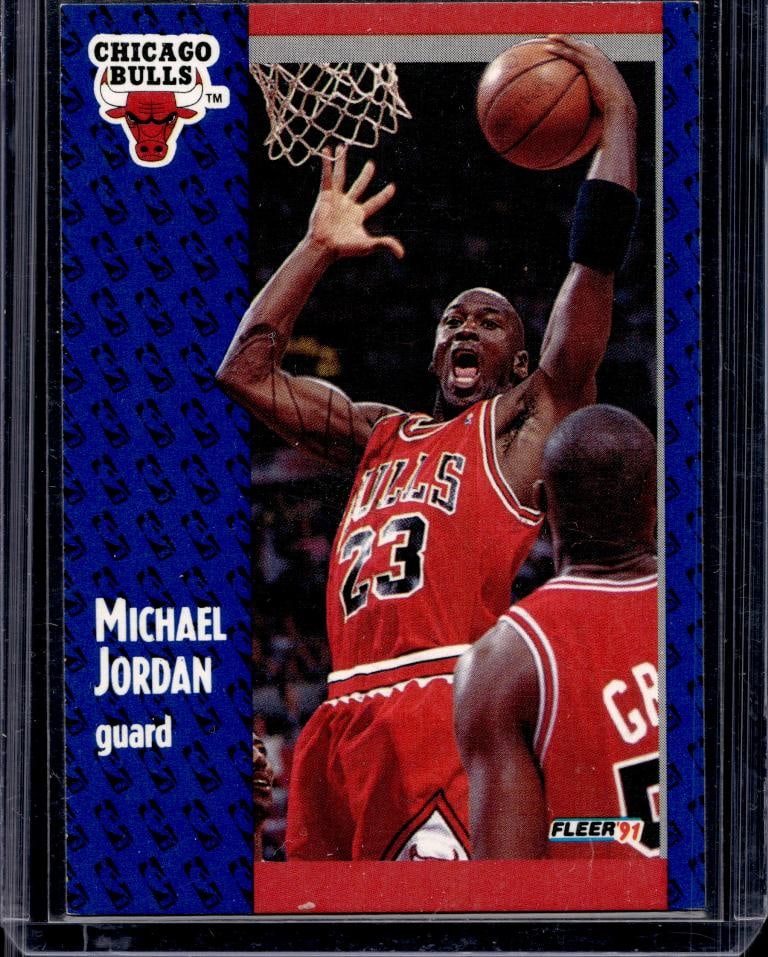 MICHAEL JORDAN 1991-92 FLEER: NEAR MINT OR BETTER CONDITION