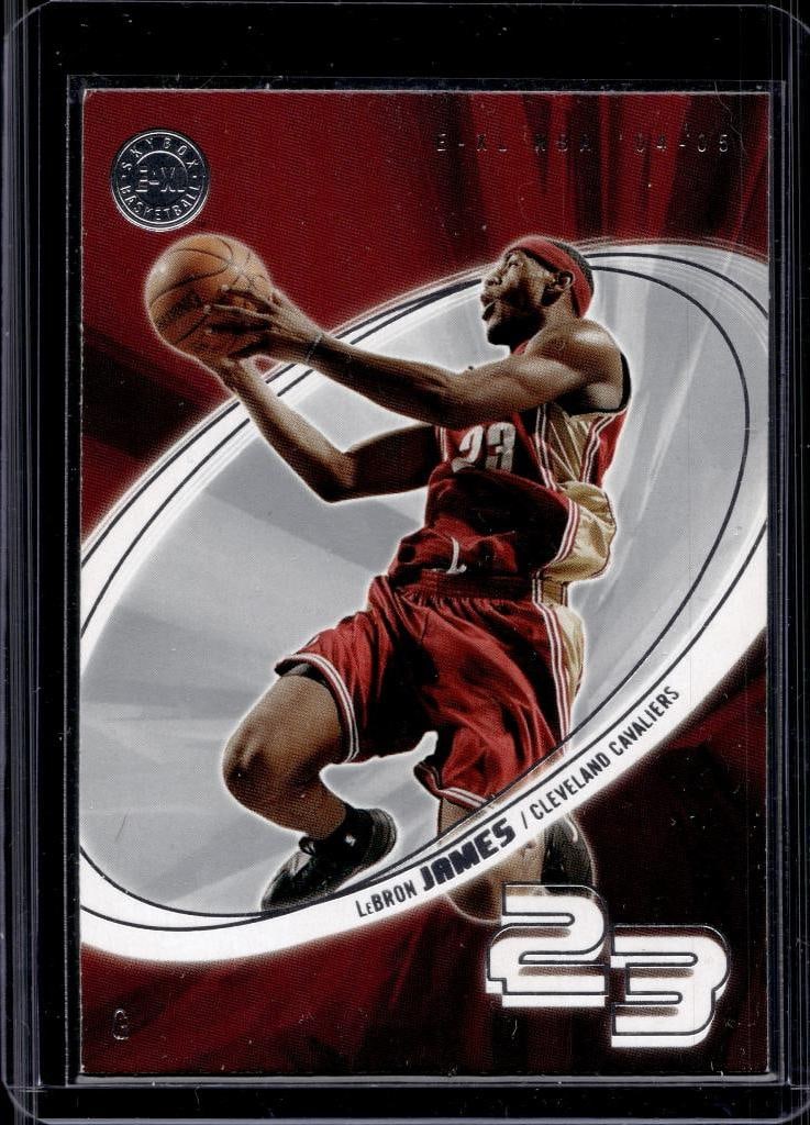 LEBRON JAMES 2004-05 SKYBOX E-XL SECOND YEAR: NEAR MINT OR BETTER CONDITION 