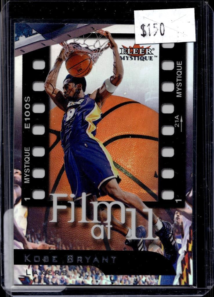 KOBE BRYANT 2000-01 FLEER MYSTIQUE FILM AT 11 INSERT SP: NEAR MINT OR BETTER CONDITION 