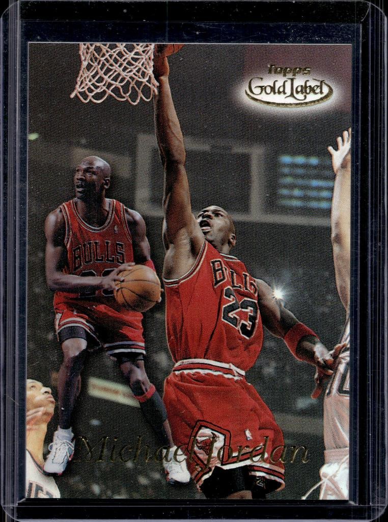MICHAEL JORDAN 1998-99 TOPPS GOLD LABEL CLASS 1 INSERT: NEAR MINT OR BETTER CONDITION 