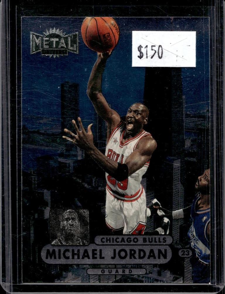 MICHAEL JORDAN 1997-98 FLEER METAL CHAMPIONSHIP: NEAR MINT OR BETTER CONDITION 