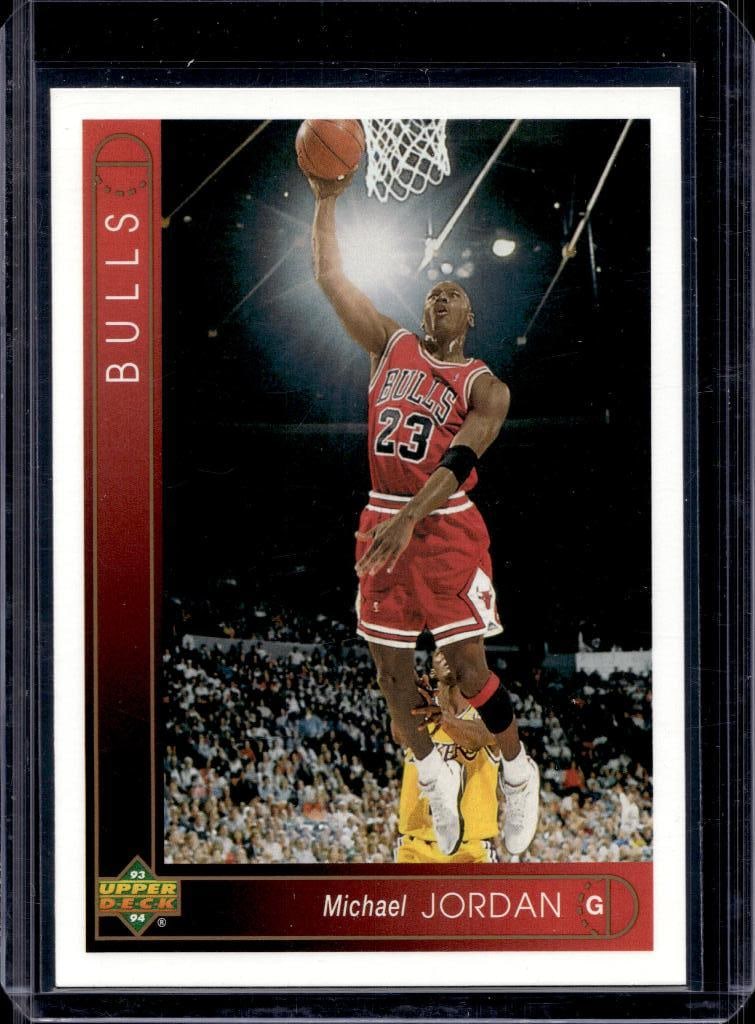 MICHAEL JORDAN 1993-94 UPPER DECK: NEAR MINT OR BETTER CONDITION 