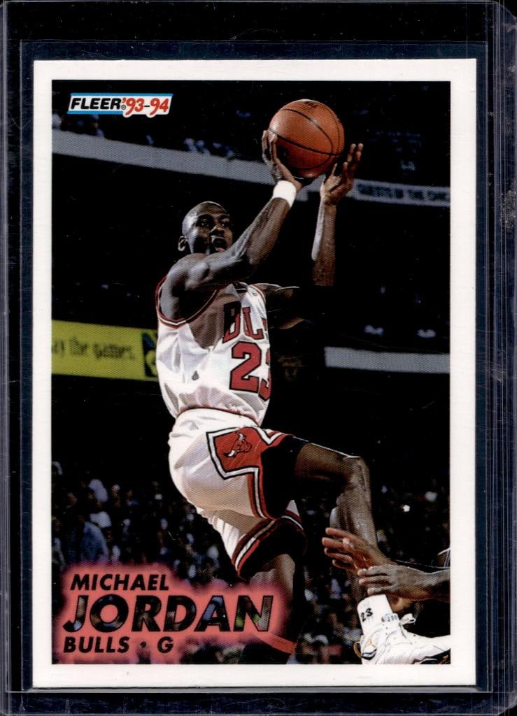 MICHAEL JORDAN 1993-94 FLEER: NEAR MINT OR BETTER CONDITION