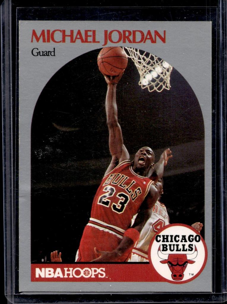MICHAEL JORDAN 1990-91 HOOPS: NEAR MINT OR BETTER CONDITION