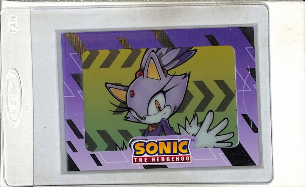 BLAZE 2024 CYBERCEL SONIC THE HEDGEHOG RARE SP: NEAR MINT OR BETTER CONDITION 