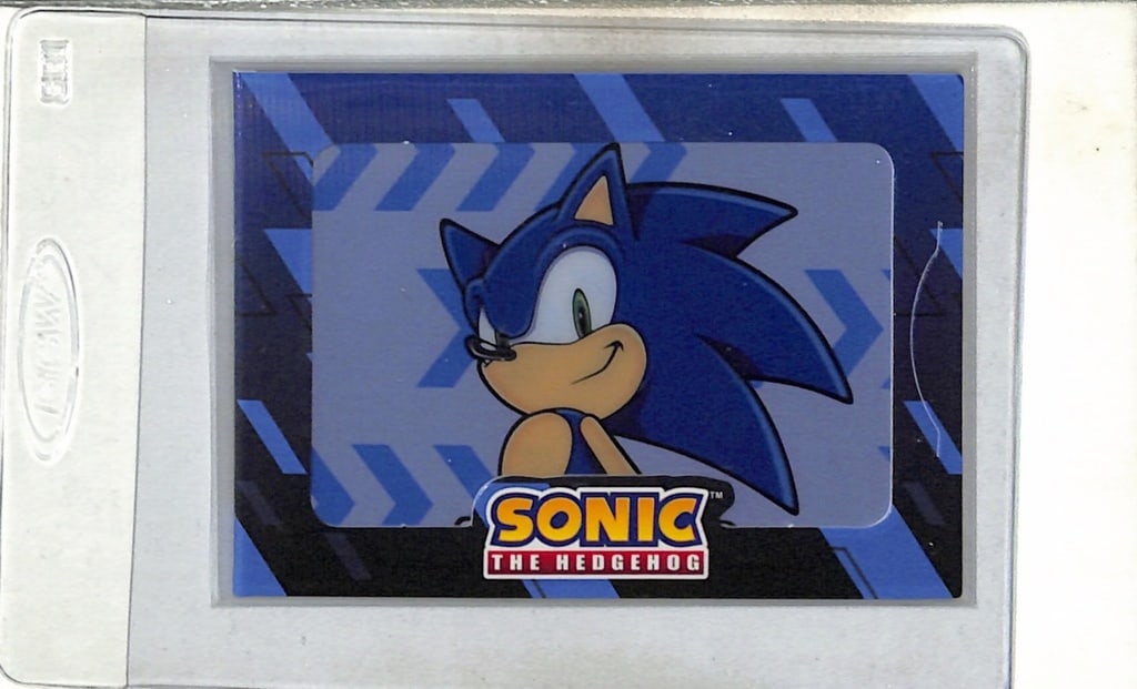 SONIC 2024 CYBERCEL SONIC THE HEDGEHOG: NEAR MINT OR BETTER CONDITION