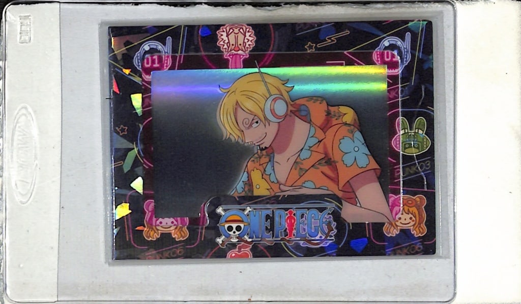 SANJI 2025 CYBERCEL ONE PIECE MADS VARIATION: NEAR MINT OR BETTER CONDITION