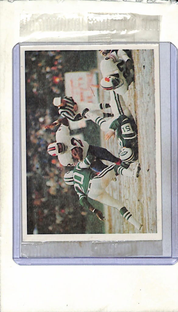 O.J. SIMPSON 1986 JENO'S PIZZA ROLLS SEALED PROMO CARD: NEAR MINT OR BETTER CONDITION 