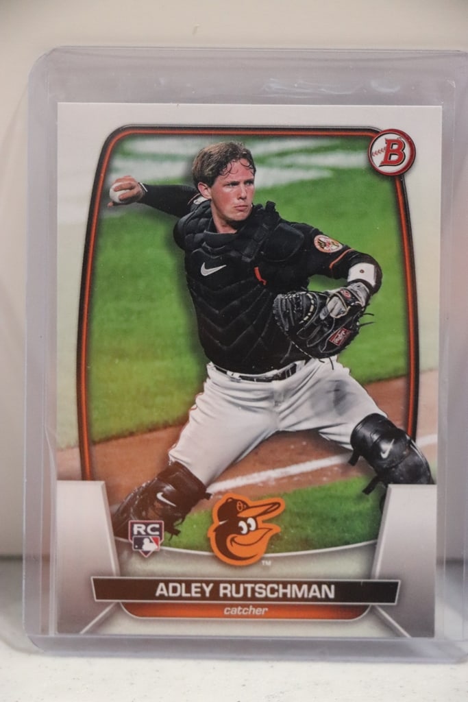 ADLEY RUTSCHMAN 2023 BOWMAN ROOKIE CARD (1 of 1)