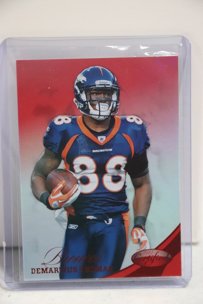 DEMARYIUS THOMAS 2012 PANINI CERTIFIED MIRROR RED (1 of 1)