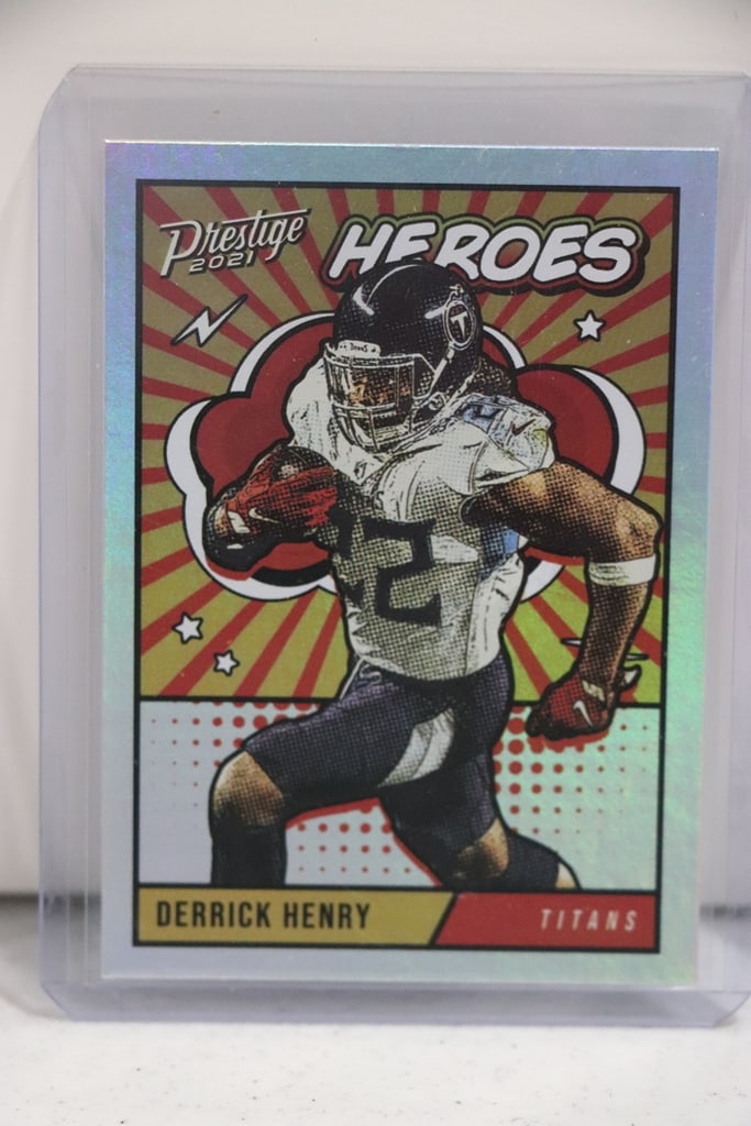 DERRICK HENRY 2021 PANINI PRESTIGE HEROES INSERT SP (1 of 1)