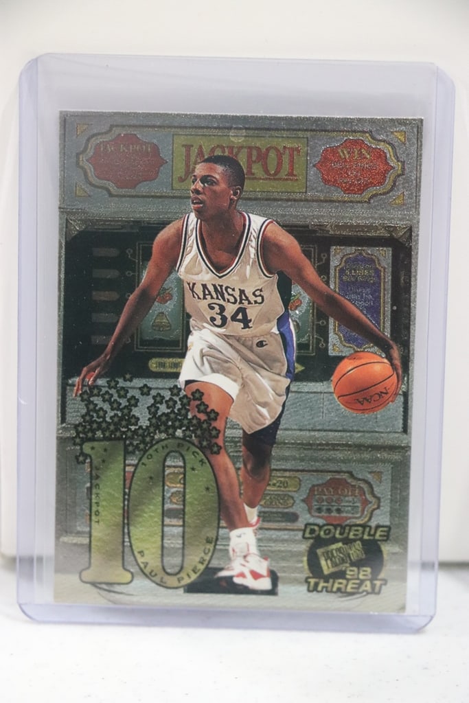 PAUL PIERCE 1998 PRESS PASS JACKPOT ROOKIE CARD SP: NEAR MINT OR BETTER CONDITION 