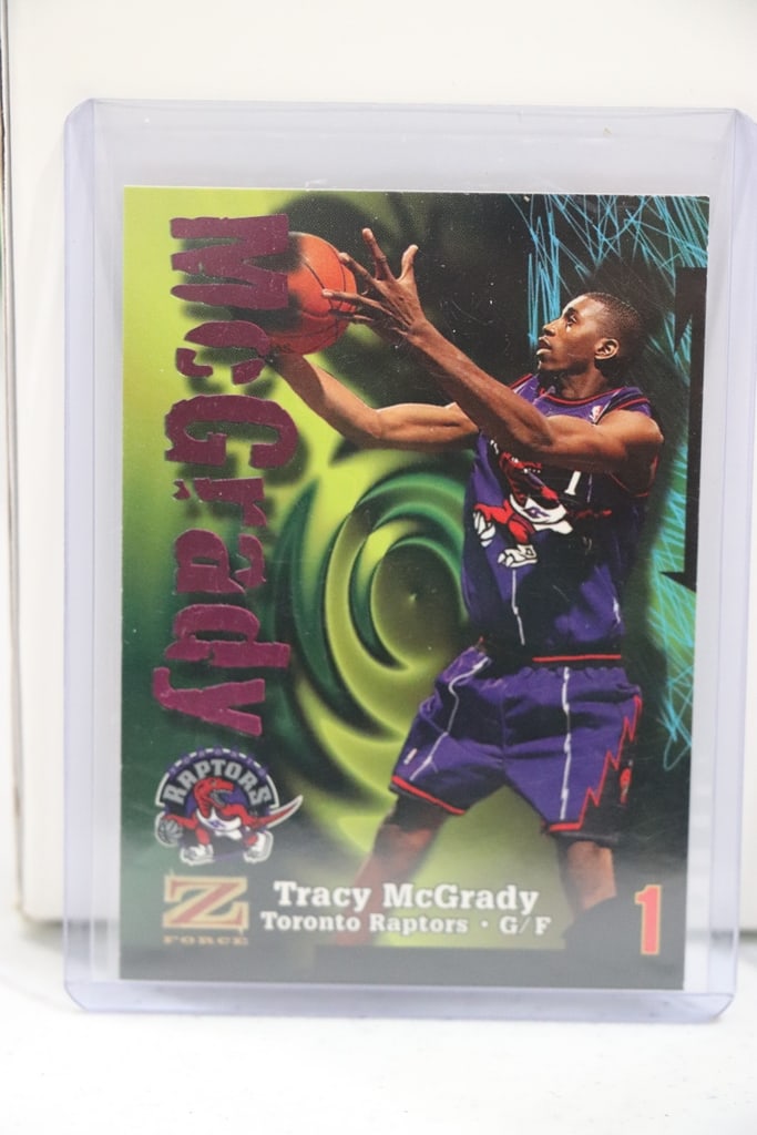 TRACY MCGRADY 1997-98 SKYBOX Z-FORCE ROOKIE CARD (1 of 1)