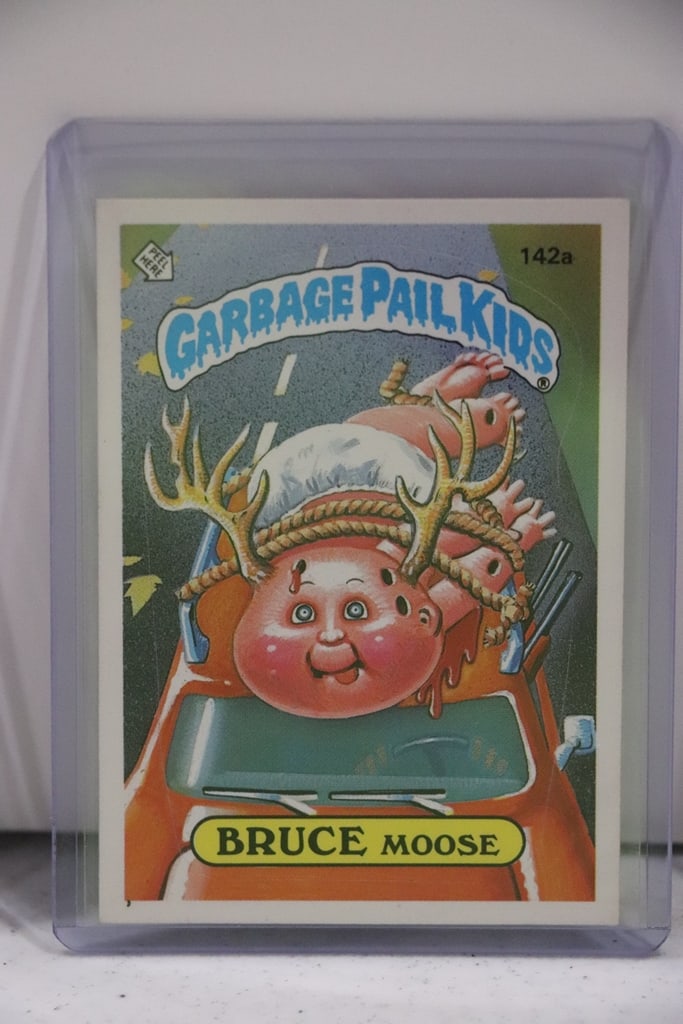BRUCE MOOSE 1986 TOPPS GARBAGE PAIL KIDS: VERY GOOD CONDITION 