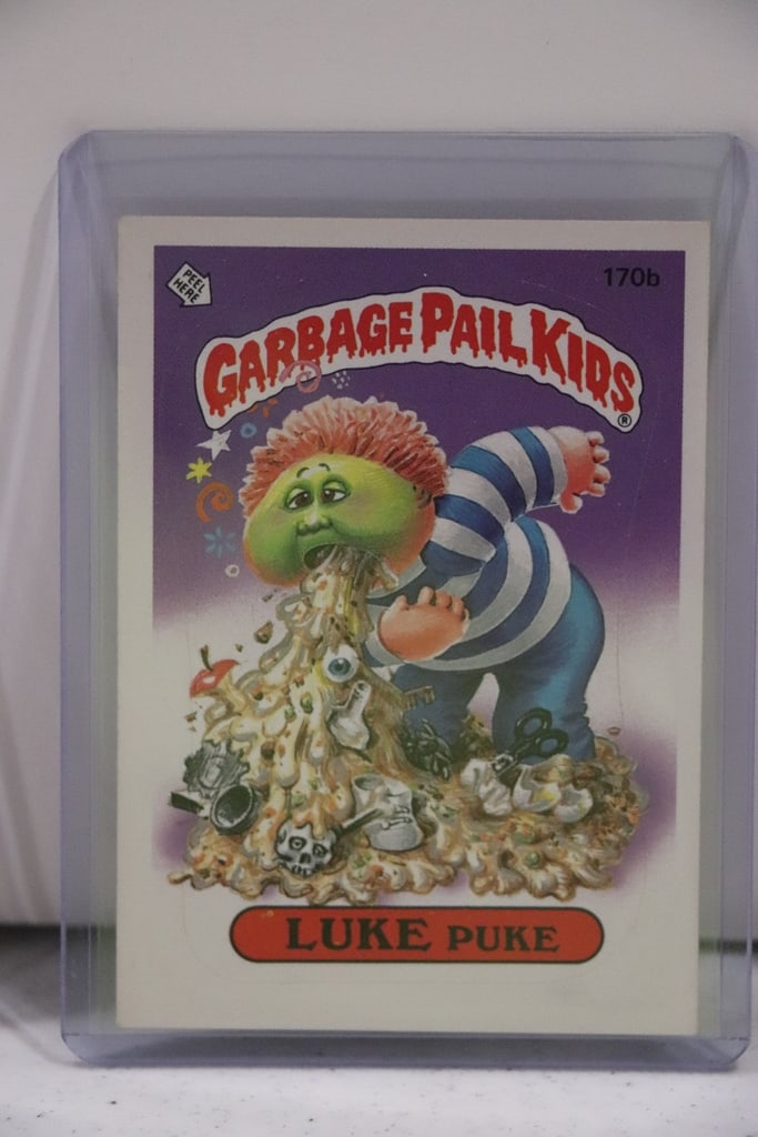 LUKE PUKE 1987 TOPPS GARBAGE PAIL KIDS: VERY GOOD CONDITION 