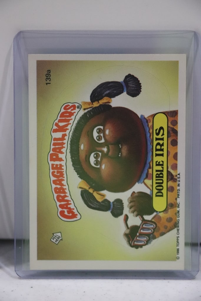 DOUBLE IRIS 1986 TOPPS GARBAGE PAIL KIDS: VERY GOOD CONDITION
