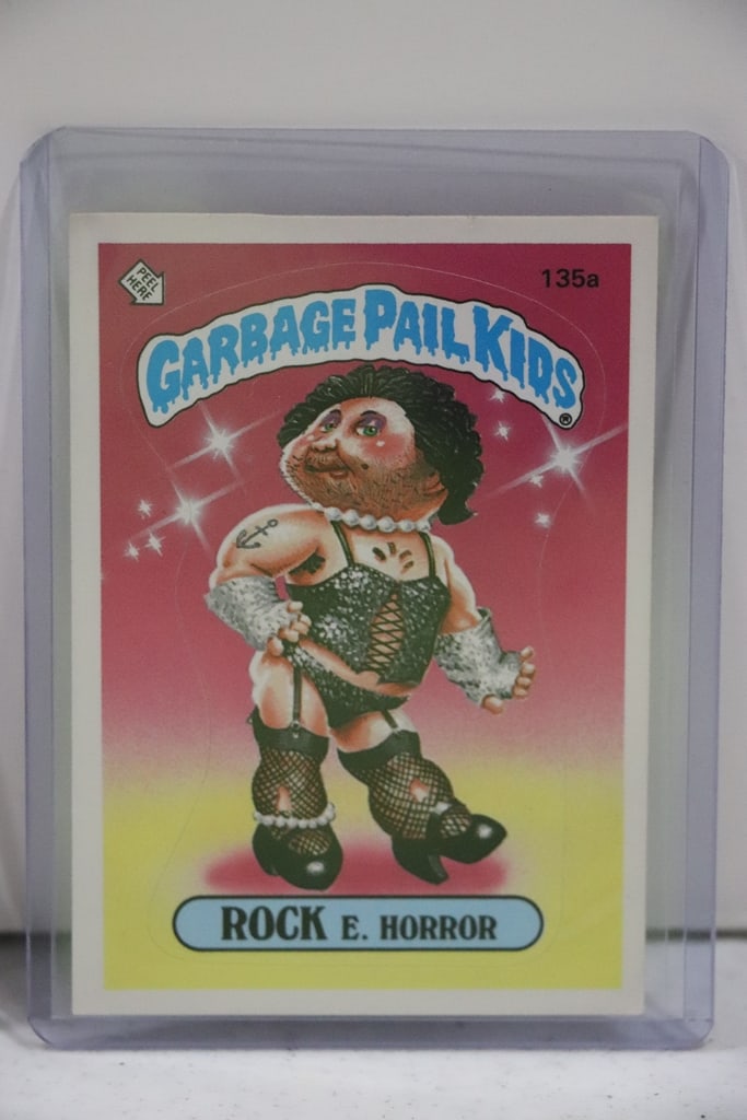 ROCK E. HORROR1986 TOPPS GARBAGE PAIL KIDS: VERY GOOD CONDITION
